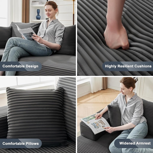 Nolar Boneless Cloud Couch "NINE"