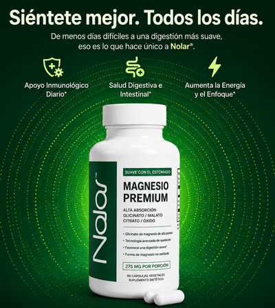 Nolar™ Magnesio Premium