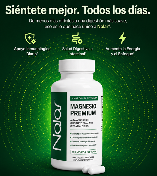 Nolar™ Magnesio Premium