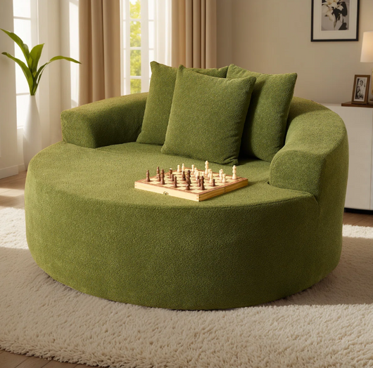 Nolar Round Foam Chair "Nine"